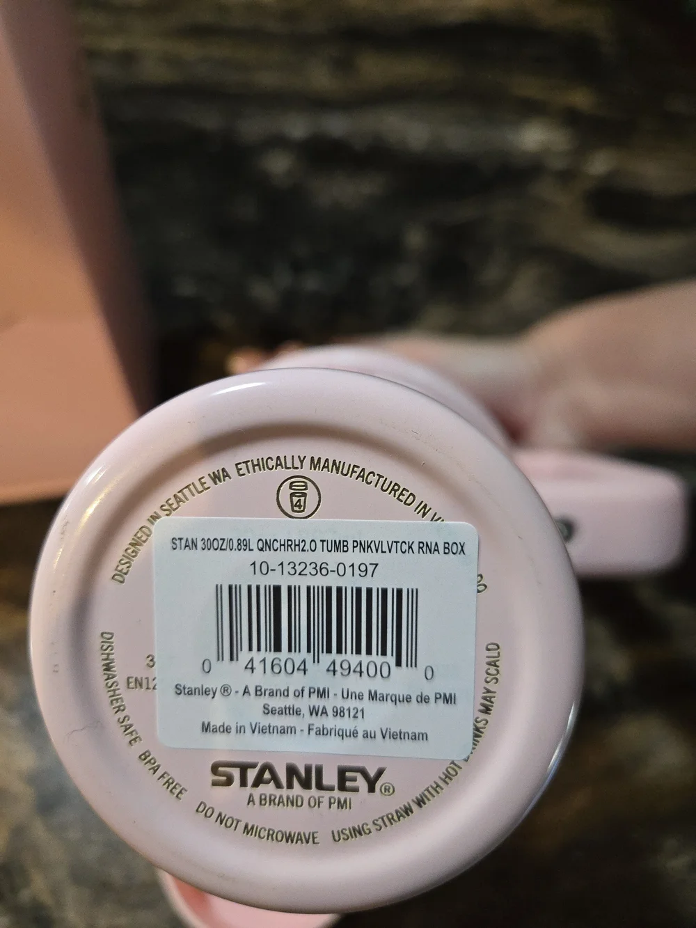 Pink Velvet Cake Stanley 30oz - Picture 5 of 5